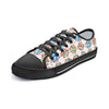 Traditional Mexican Pattern Low Top Canvas Shoes - Vibrant & Cultural Footwear