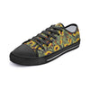 Embroidered Sunflower Low Top Canvas Shoes - Elegant & Nature-Inspired Footwear