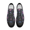 Vibrant Neon Skull Low Top Canvas Shoes - Bold & Stylish Footwear